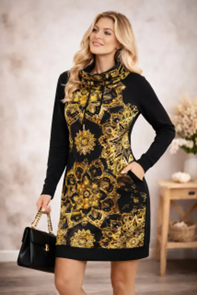 Dámské mikinošaty ROYAL GOLD